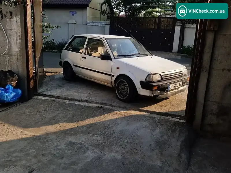 Toyota Starlet 1986, фото з оголошення 2 з 7, VIN JT1G0EP7000079566