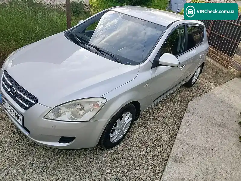Kia Ceed 2007, фото з оголошення 2 з 21, VIN U5YFF24427L055686