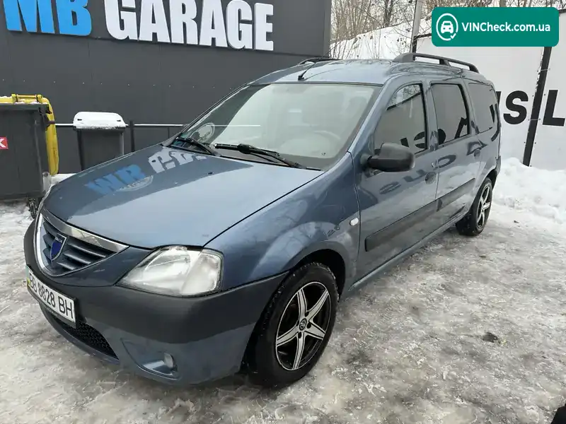 Dacia Logan MCV 2008, фото з оголошення 1 з 19, VIN UUTKSDAD640222214