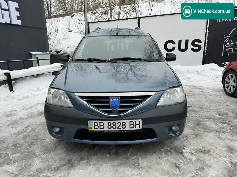 Dacia Logan MCV 2008, фото з оголошення 2 з 19, VIN UUTKSDAD640222214