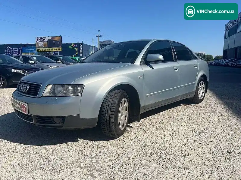 Audi A4 2002, фото з оголошення 1 з 20, VIN WAUZZZ8E32A235326