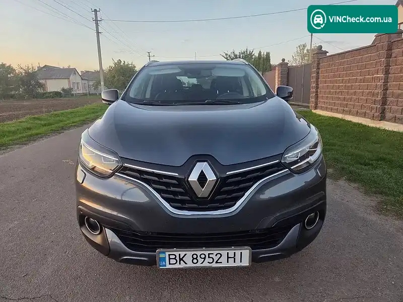 Renault Kadjar 2015, фото з оголошення 1 з 20, VIN VF1RFE00453718643