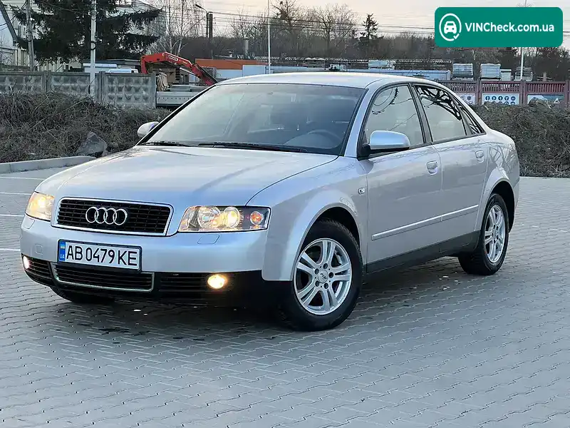 Audi A4 2001, фото з оголошення 1 з 20, VIN WAUZZZ8E72A017647