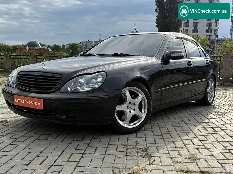 Mercedes-Benz S-Class 2000, фото з оголошення 1 з 20, VIN WDB2200701A076481