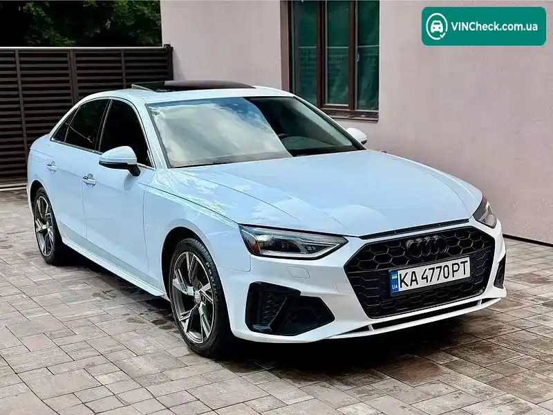 Audi A4 2020, фото з оголошення 2 з 16, VIN WAUGMAF4XLA041573