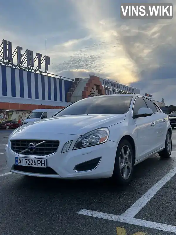 Volvo S60 2012, фото з оголошення 1 з 18, VIN YV1622FS6C2132952
