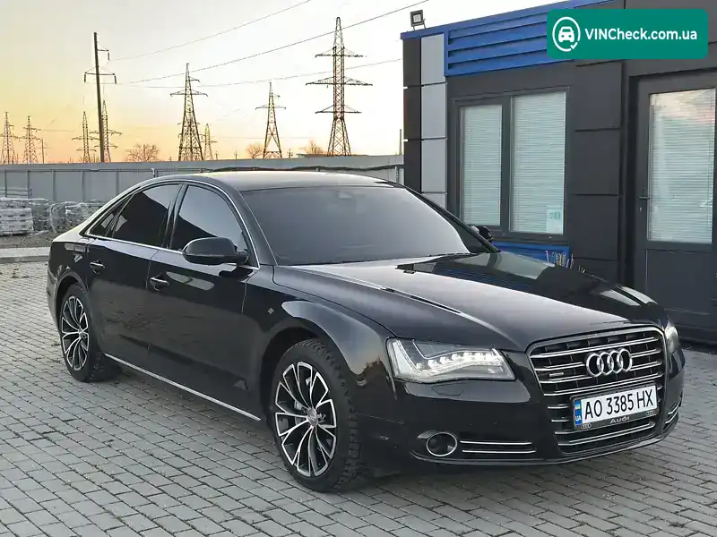 Audi A8 2013, фото з оголошення 1 з 21, VIN WAUZZZ4H7DN022746