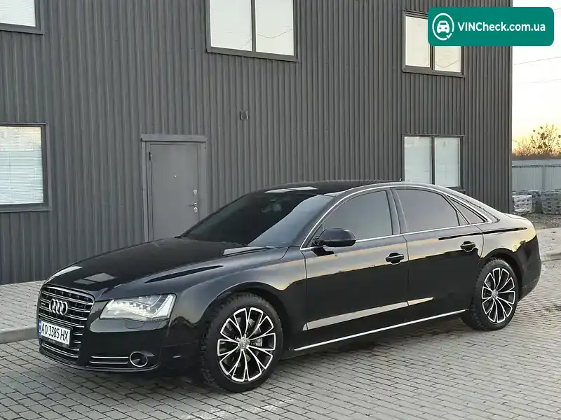 Audi A8 2013, фото з оголошення 2 з 21, VIN WAUZZZ4H7DN022746