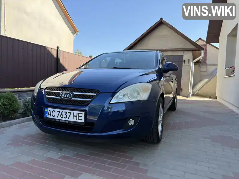 Kia Ceed 2008, фото з оголошення 2 з 21, VIN U5YFF24228L118094