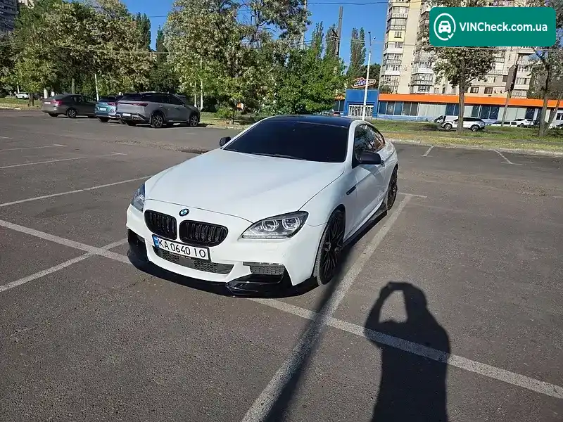 BMW 6 Series 2012, фото з оголошення 1 з 21, VIN WBALW31060DX54103
