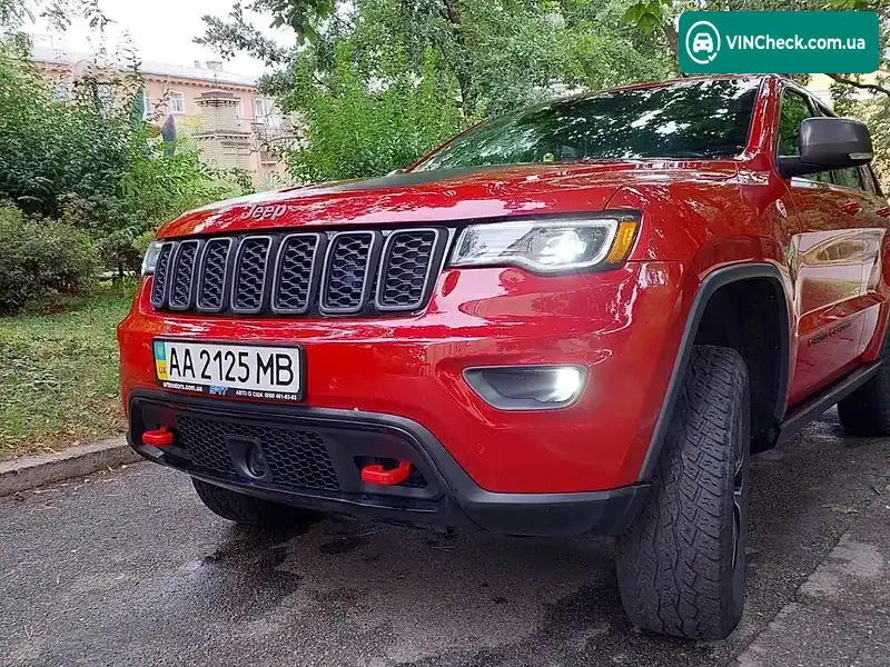 Jeep Grand Cherokee 2018, фото з оголошення 2 з 20, VIN 1C4RJFLG0JC371191