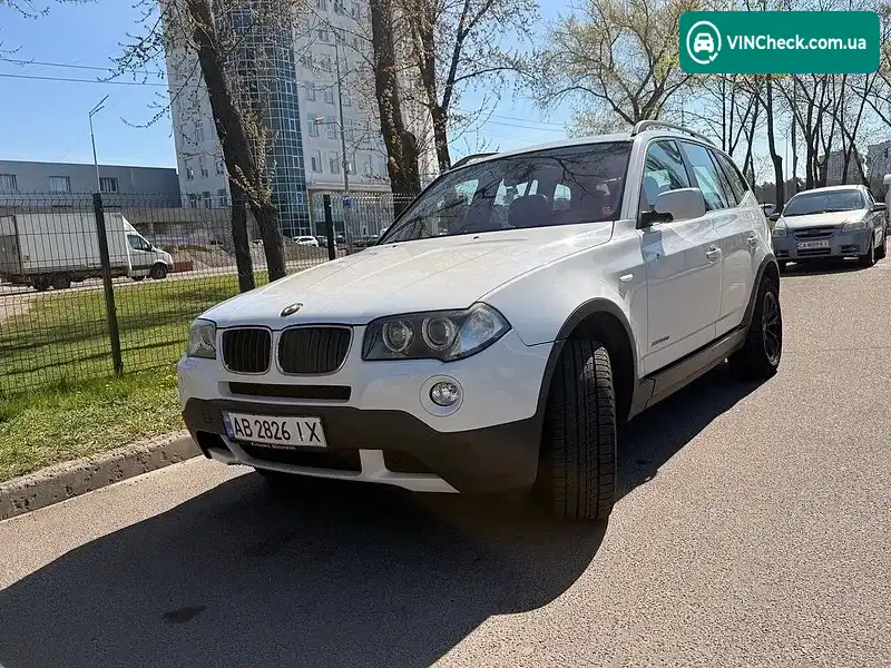 BMW X3 2008, фото з оголошення 1 з 20, VIN WBAPE11010WJ57079