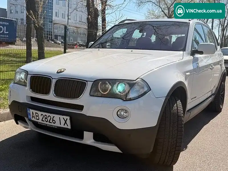 BMW X3 2008, фото з оголошення 2 з 20, VIN WBAPE11010WJ57079