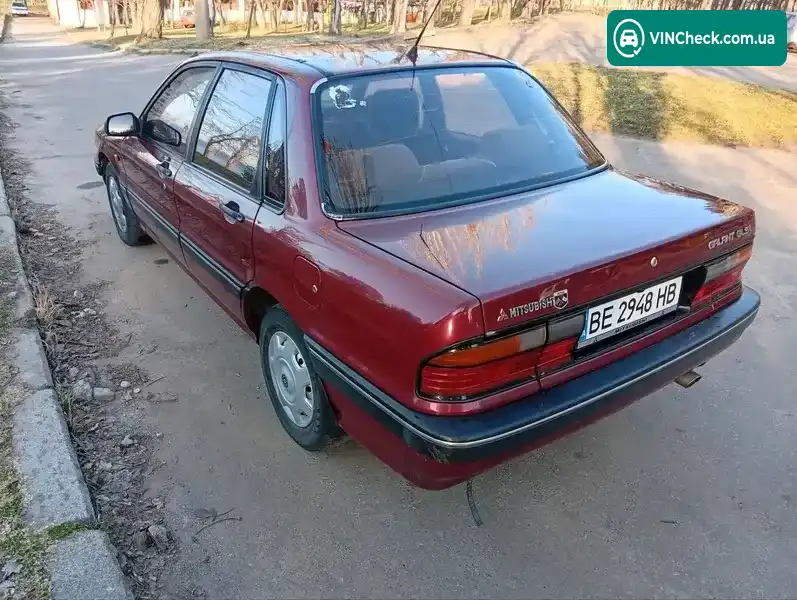 Mitsubishi Galant 1991, фото з оголошення 2 з 11, VIN JMBSNE32ALZ503676