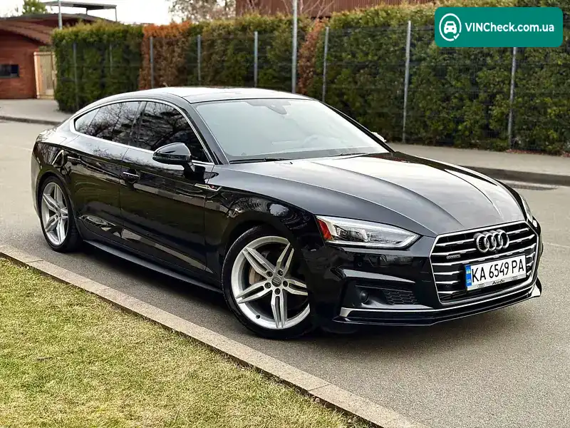 Audi A5 Sportback 2017, фото з оголошення 1 з 20, VIN WAUFNDF51JA070167