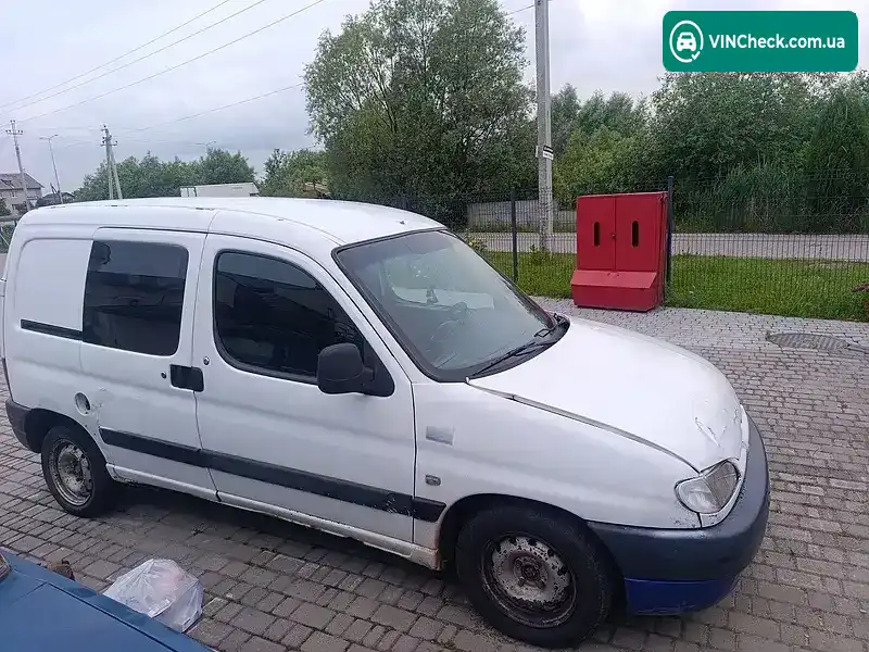 Peugeot Partner 2001, фото з оголошення 1 з 4, VIN VF35CWJYF60371675