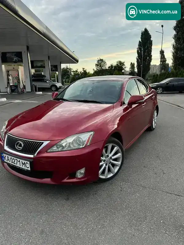 Lexus IS 2010, фото з оголошення 1 з 21, VIN JTHBK262505124886