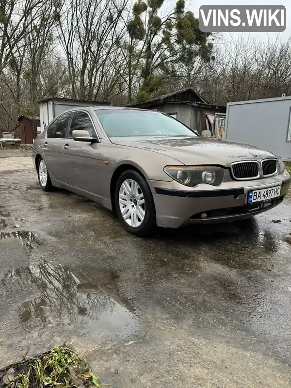 BMW 7 Series 2002, фото з оголошення 2 з 21, VIN WBAGL410X0DL93474