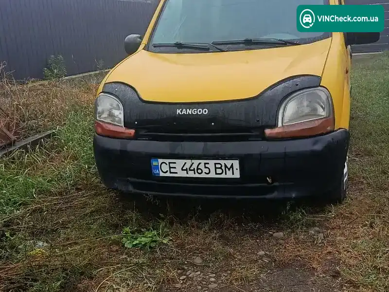 Renault Kangoo 2001, фото з оголошення 1 з 7, VIN VF1FC0NAF24669739