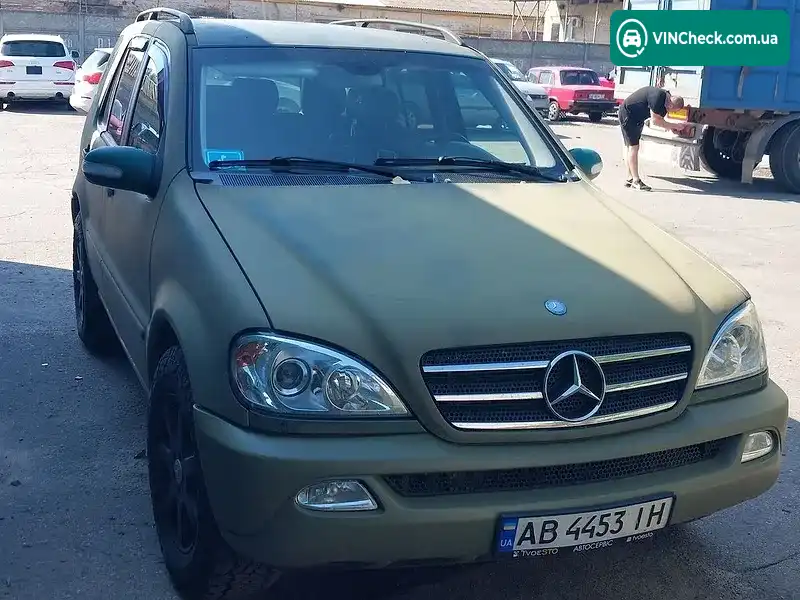 Mercedes-Benz M-Class 2002, фото з оголошення 1 з 4, VIN WDC1631131X772594