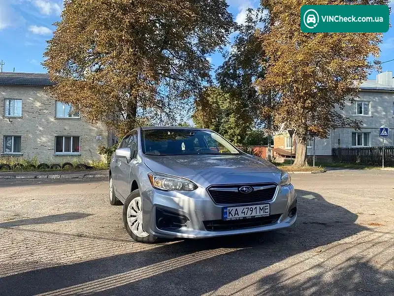 Subaru Impreza 2018, фото з оголошення 1 з 9, VIN 4S3GTAB62K3706112
