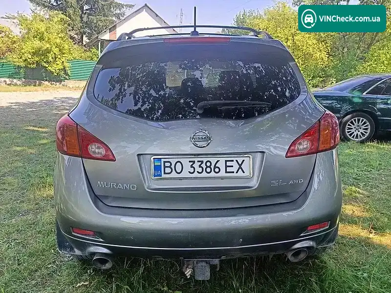 Nissan Murano 2008, фото з оголошення 2 з 20, VIN JN8AZ18W49W116244