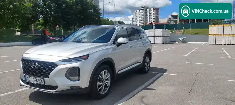 Hyundai Santa FE 2018, фото з оголошення 2 з 21, VIN 5NMS5CAD0KH058318