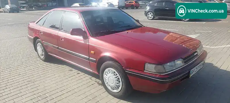 Mazda 626 1992, фото з оголошення 1 з 16, VIN JMZGD14D201656620