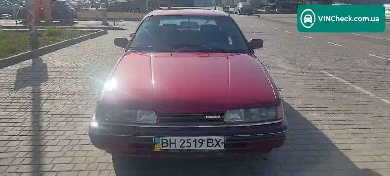 Mazda 626 1992, фото з оголошення 2 з 16, VIN JMZGD14D201656620