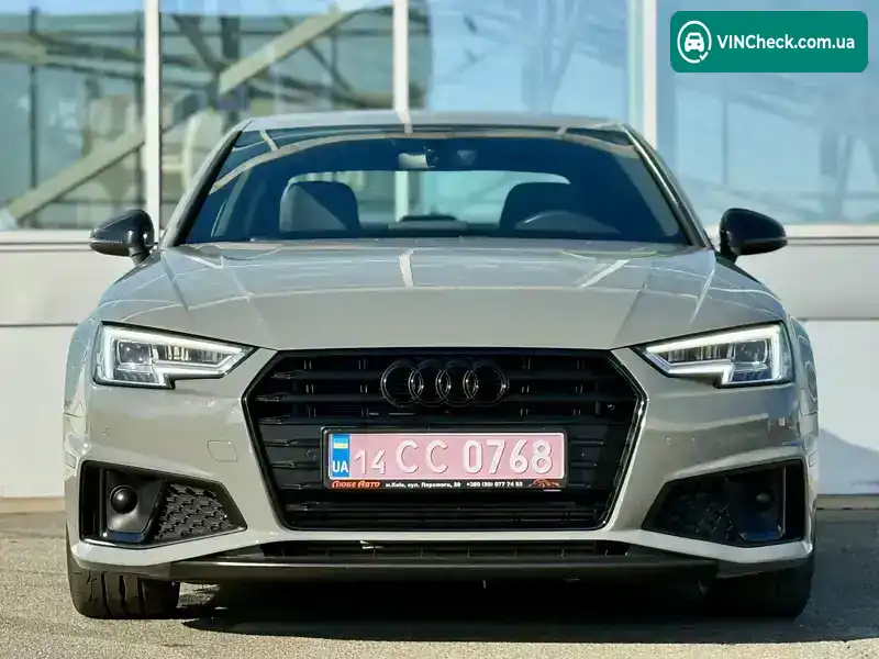 Audi A4 2019, фото з оголошення 1 з 20, VIN WAUENAF43KA067600