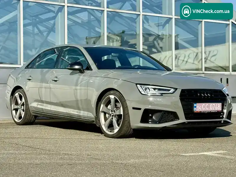 Audi A4 2019, фото з оголошення 2 з 20, VIN WAUENAF43KA067600