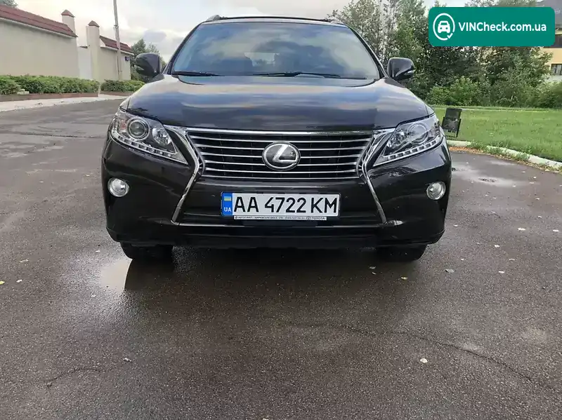 Lexus RX 2013, фото з оголошення 1 з 7, VIN 2T2BK1BA7DC218927