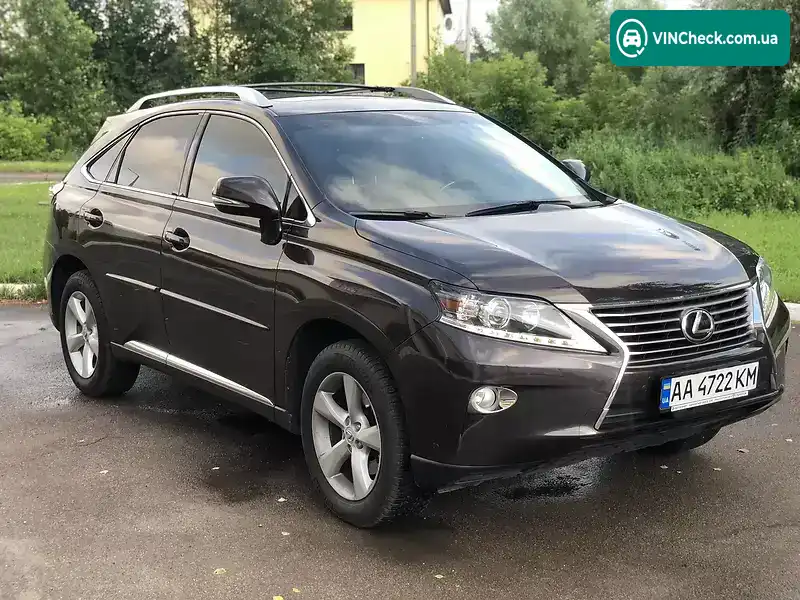 Lexus RX 2013, фото з оголошення 2 з 7, VIN 2T2BK1BA7DC218927