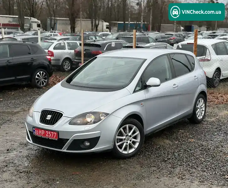SEAT Altea 2010, фото з оголошення 1 з 20, VIN VSSZZZ5PZBR014236
