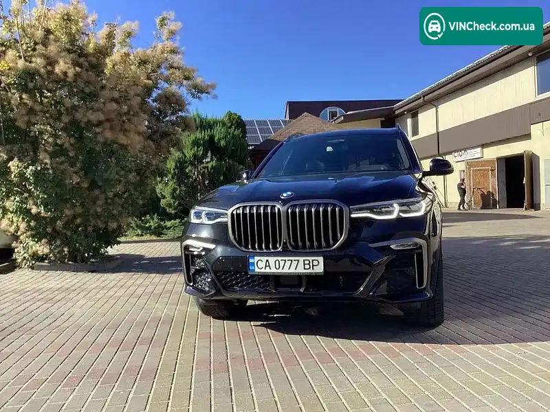 BMW X7 2022, фото з оголошення 1 з 20, VIN WBACX610909L22851
