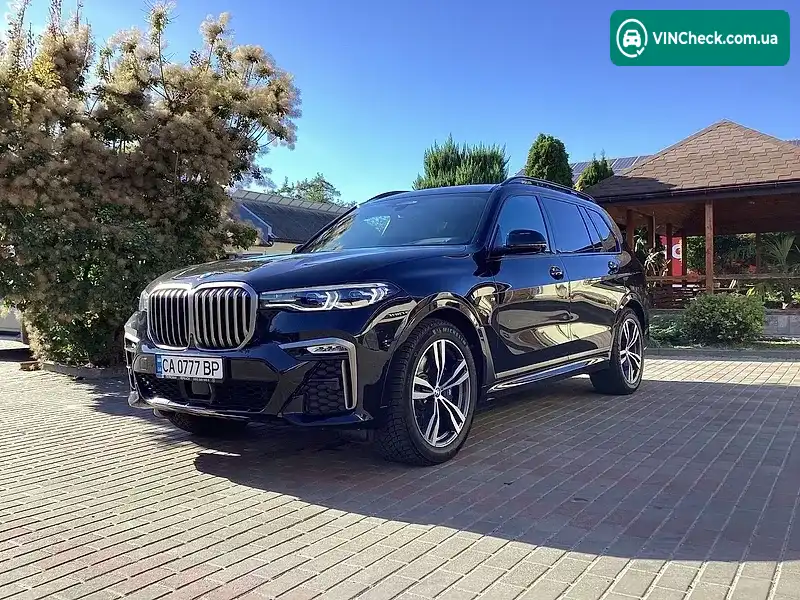 BMW X7 2022, фото з оголошення 2 з 20, VIN WBACX610909L22851