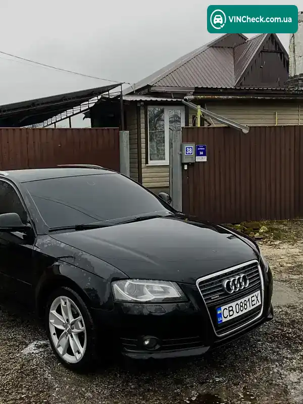Audi A3 2009, фото з оголошення 2 з 19, VIN WAUZZZ8P0AA104306