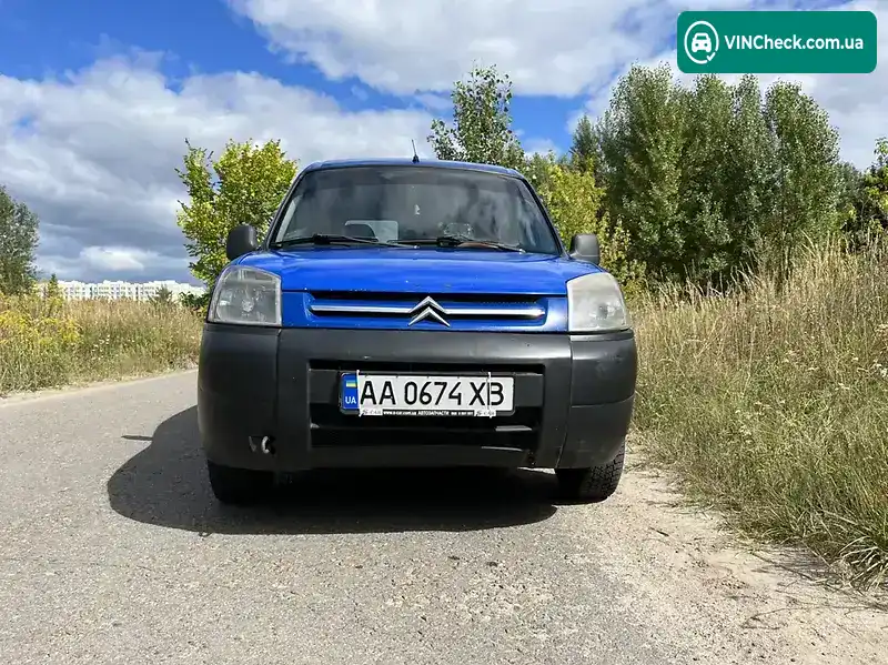 Citroen Berlingo 2006, фото з оголошення 2 з 12, VIN VF7GCWJYB94307116