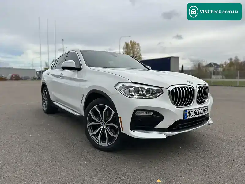 BMW X4 2019, фото з оголошення 1 з 21, VIN 5UXUJ3C51KLG55214