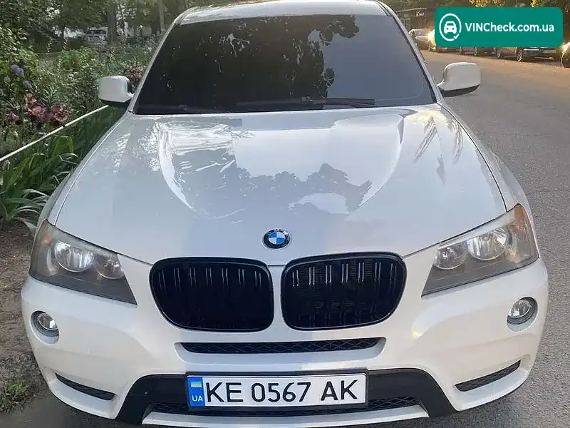 BMW X3 2011, фото з оголошення 1 з 17, VIN 5UXWX5C51BL712284