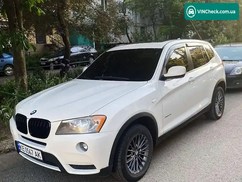 BMW X3 2011, фото з оголошення 2 з 17, VIN 5UXWX5C51BL712284