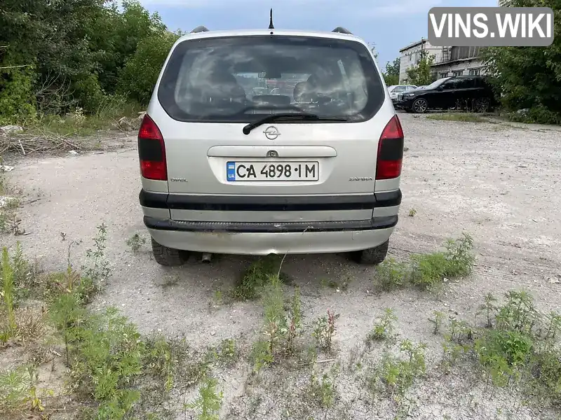 Opel Zafira 2001, фото з оголошення 2 з 21, VIN W0L0TGF7512098735