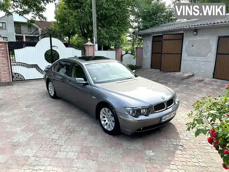 BMW 7 Series 2004, фото з оголошення 2 з 21, VIN WBAGN41090DM81720
