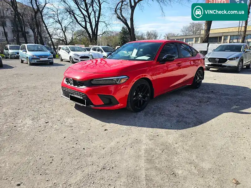 Honda Civic 2022, фото з оголошення 1 з 18, VIN 19XFL2H85NE024817