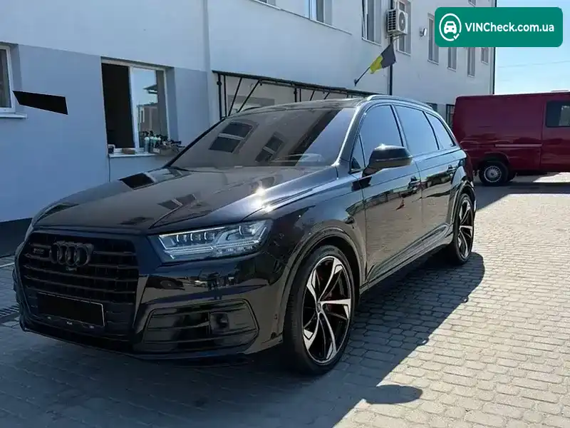 Audi SQ7 2018, фото з оголошення 2 з 20, VIN WAUZZZ4M4JD040071