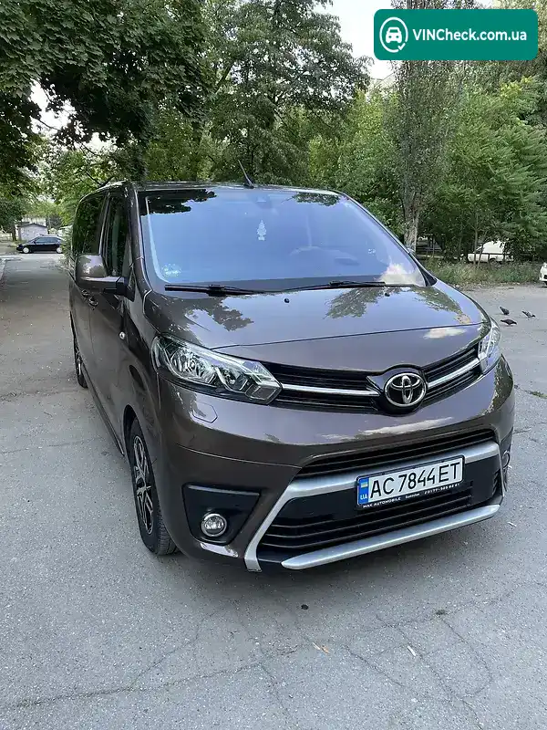 Toyota Proace 2017, фото з оголошення 1 з 20, VIN YARVEAHHWGZ093990