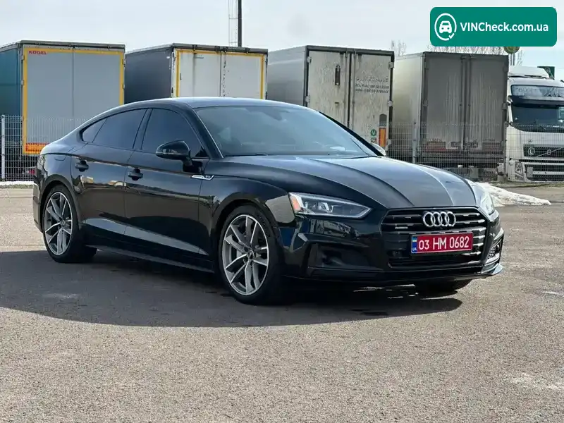 Audi A5 Sportback 2018, фото з оголошення 2 з 21, VIN WAUFNCF52KA016694