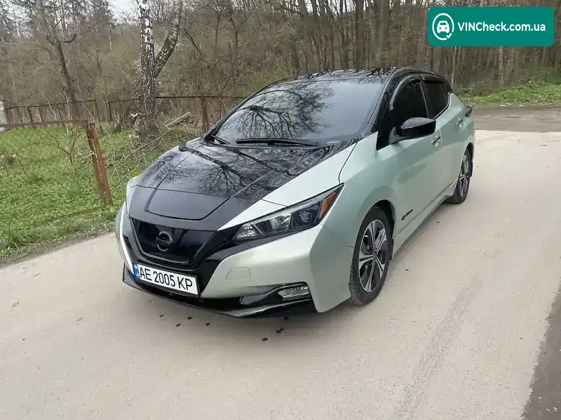 Nissan Leaf 2019, фото з оголошення 1 з 16, VIN 1N4AZ1CP5KC307289