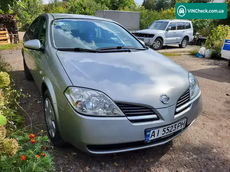 Nissan Primera 2003, фото з оголошення 2 з 20, VIN SJNBBAP12U0134214
