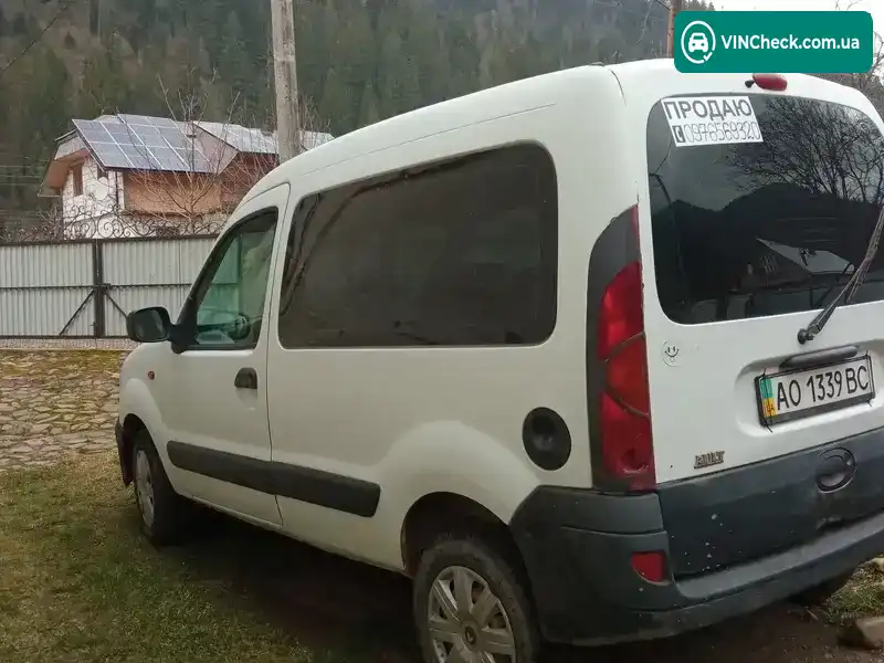 Renault Kangoo 2004, фото з оголошення 2 з 5, VIN VF1FC0FAF32658377